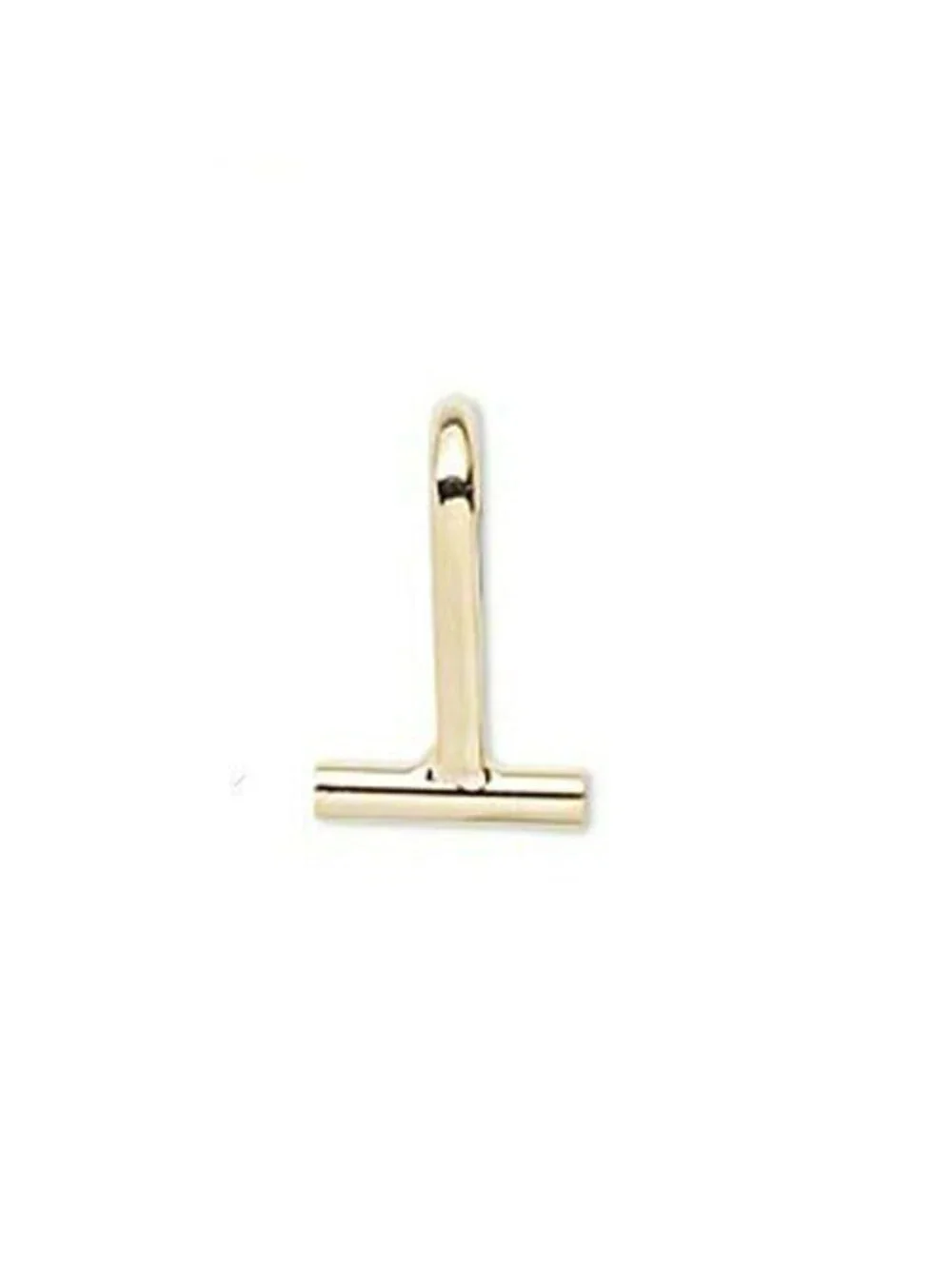 Gold 14K Plated Horizontal Brooch Pin Pendant Converter